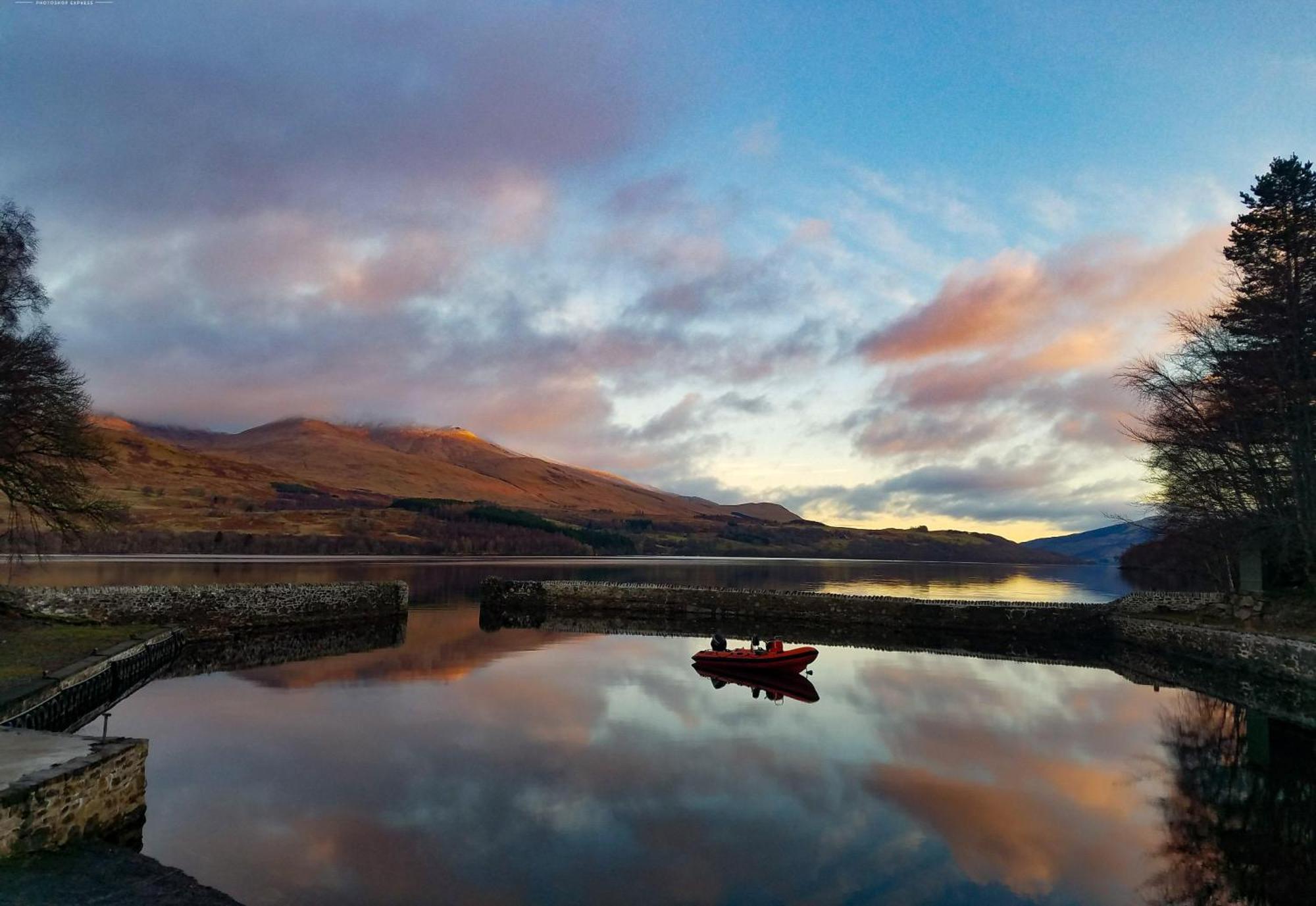 Firbush Lochside Lodges Киллин Экстерьер фото